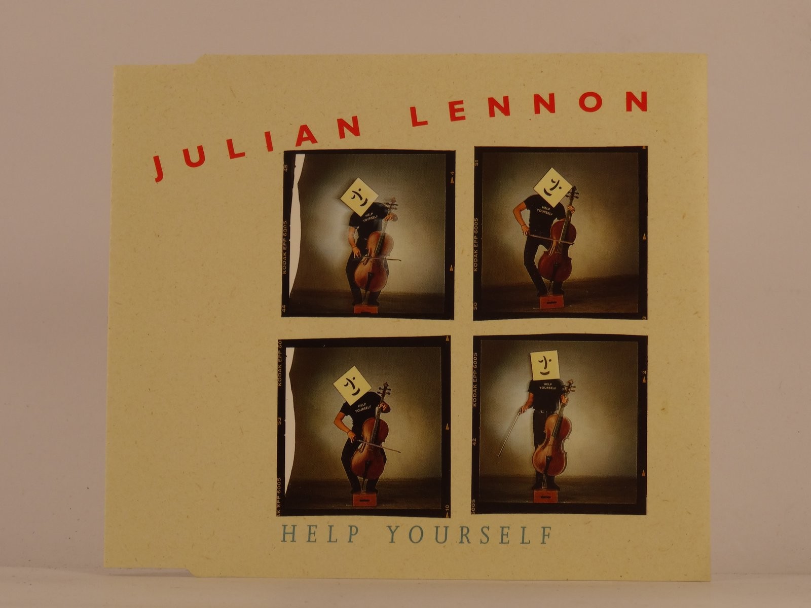 JULIAN LENNON HELP YOURSELF (G97) 3 Track CD Single including Picture Sleeve VIR