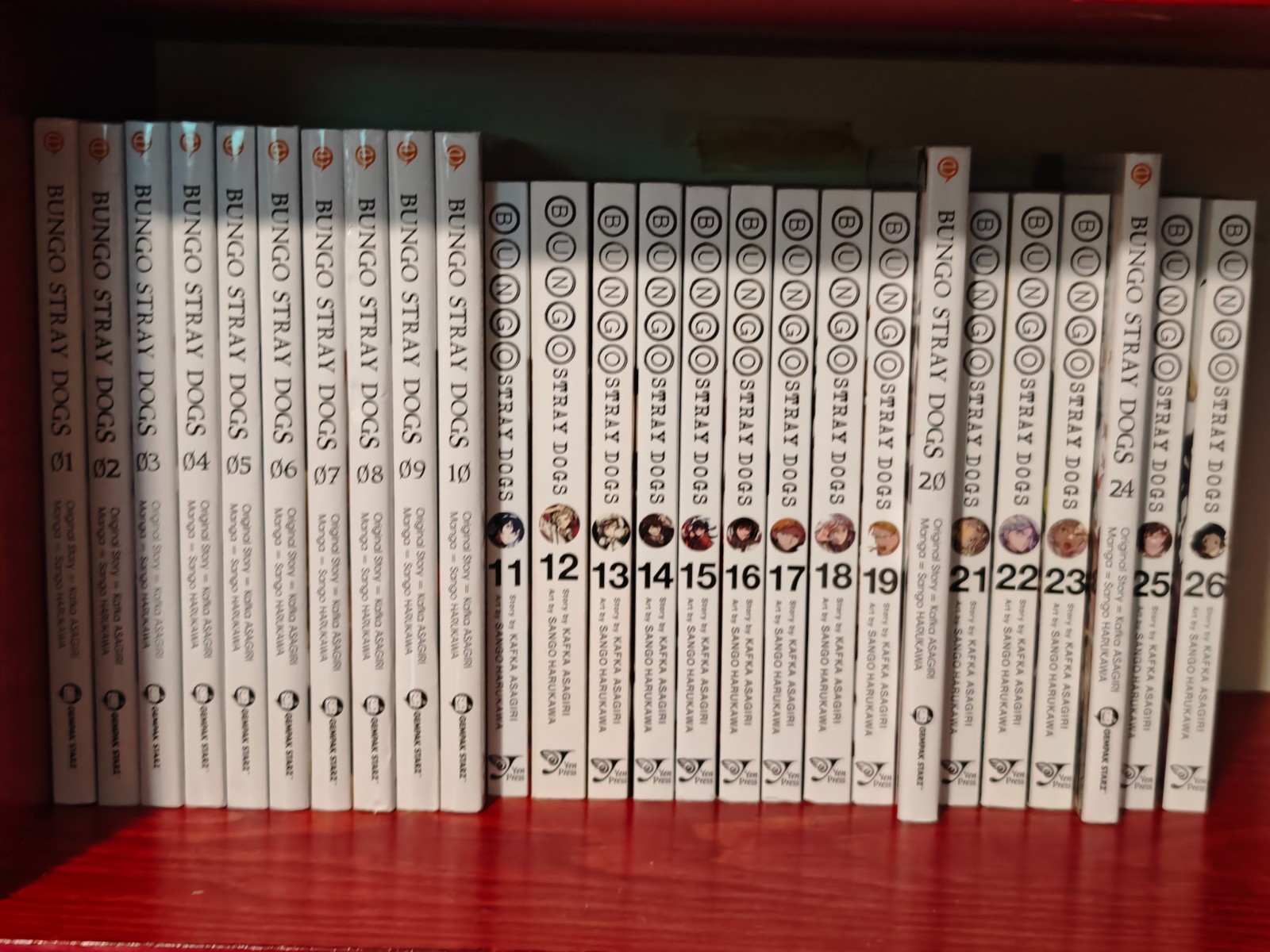 Bungo cani randagi manga lotto completo volumi 1-26 set inglese