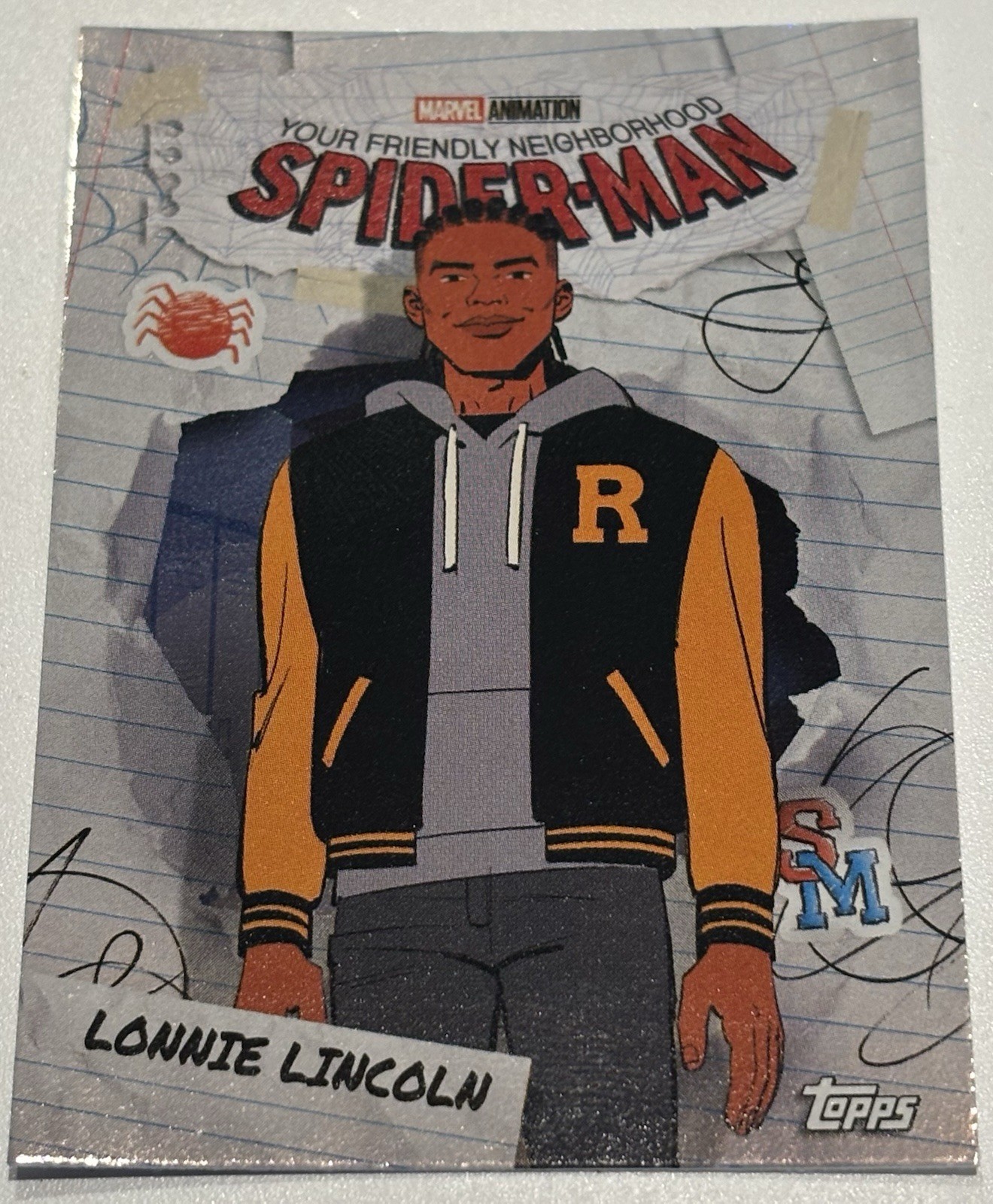 2026 Topps Neon Marvel Lonnie Lincoln #FNS-11 Friendly Neighborhood Spider-Man