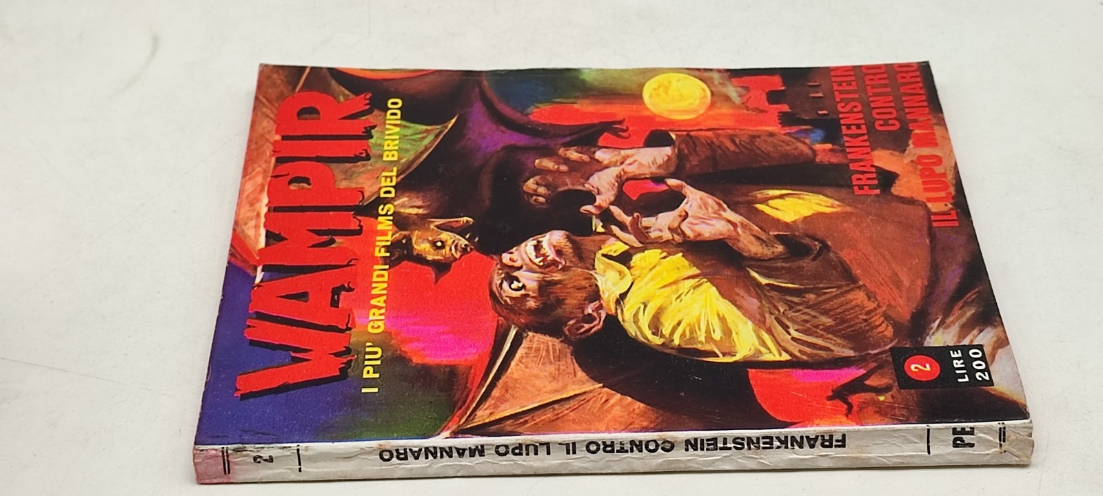 Wampir N 2 Frankenstein Contro Il Lupo Mannaro Ponzon da Resa Discreto/buon[y11]