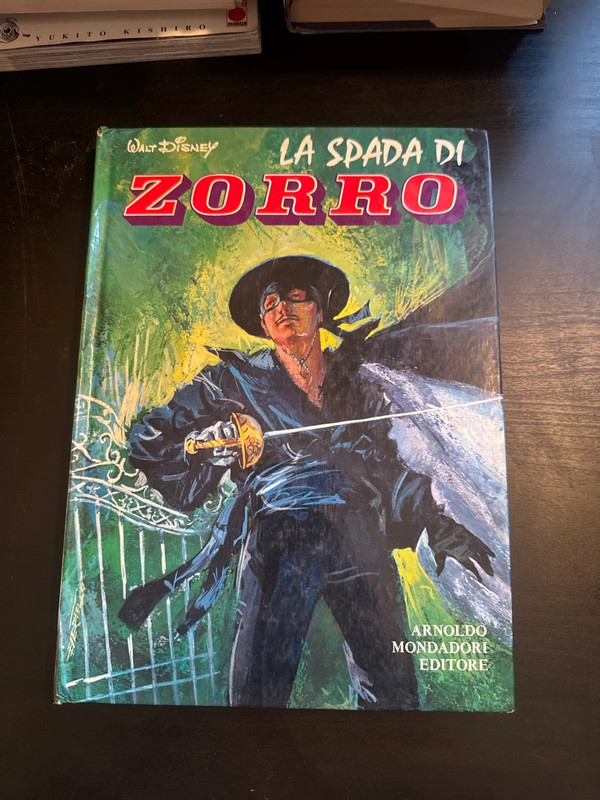 La spada di Zorro - Walt Disney / Mondadori 1970 (Prima Edizione Cartonata)