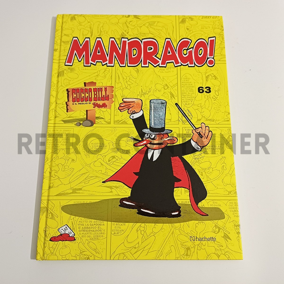 Cartonato Hachette COCCO BILL E IL MEGLIO DI JACOVITTI - 63 Mandrago