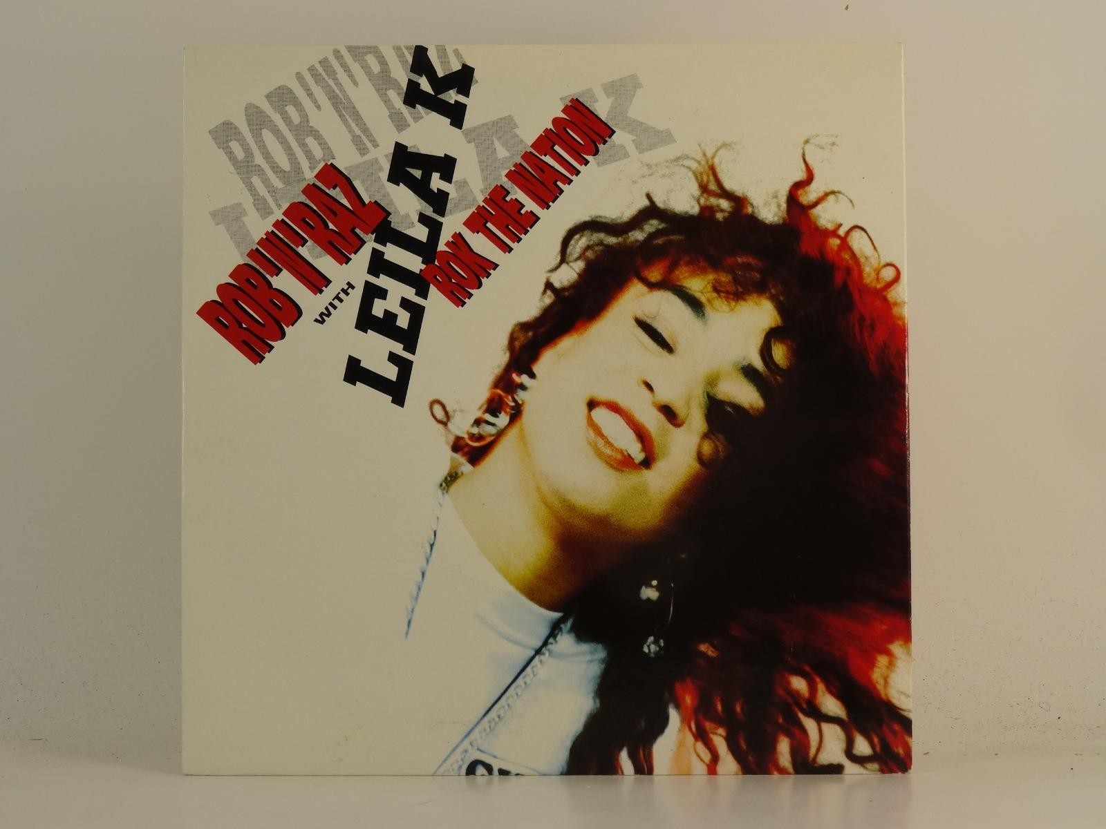 ROB 'N' RAX FT LEILA K ROK THE NATION (2) (78) 2 Track 7" Single including Pictu