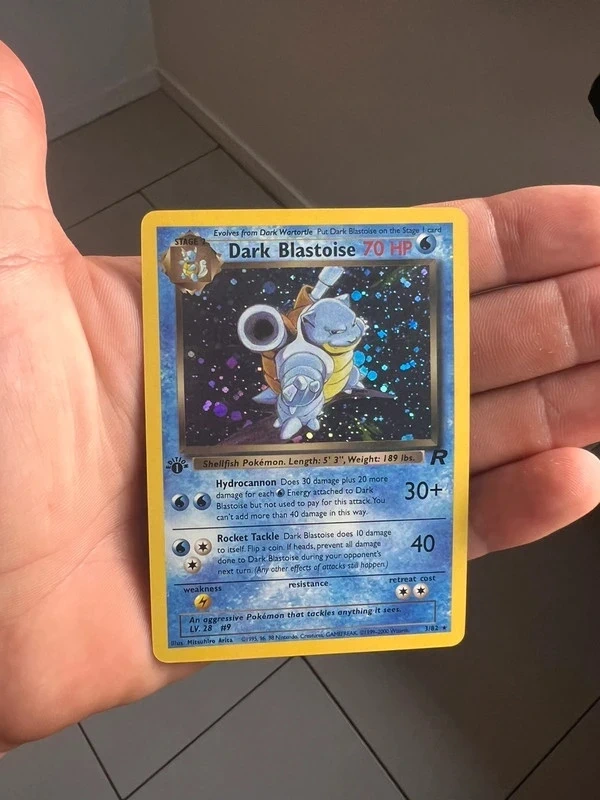 Dark Blastoise Proxy first édition