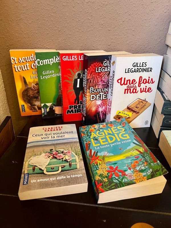Lecture bonheur : Lot Gilles Legardinier, Agnès ludic, Clarisse Sabard