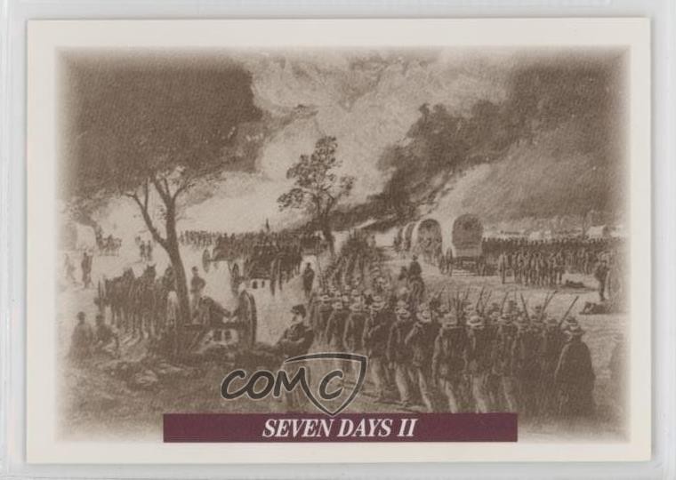 1991 Tuff Stuff The Civil War Seven Days II Gen Lee aveva salvato... #89 0bt4