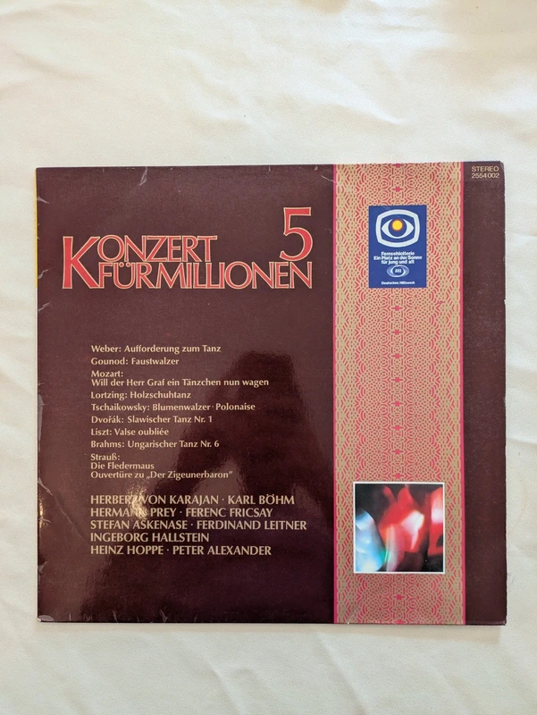 Konzert Für Millionen 5 Schallplatte