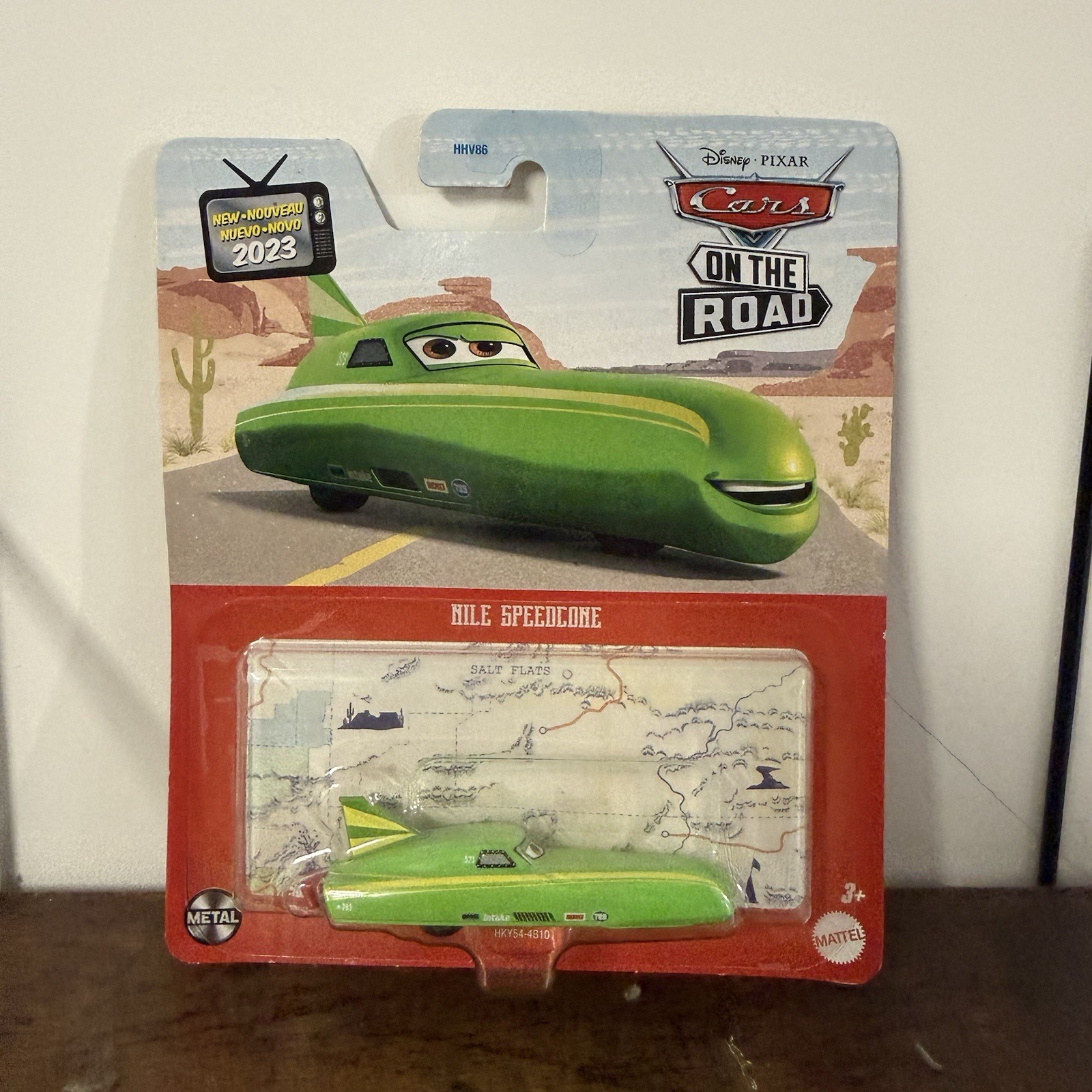 Modellino auto Disney Pixar Cars Nile Speedcone 1:55 pressofuso