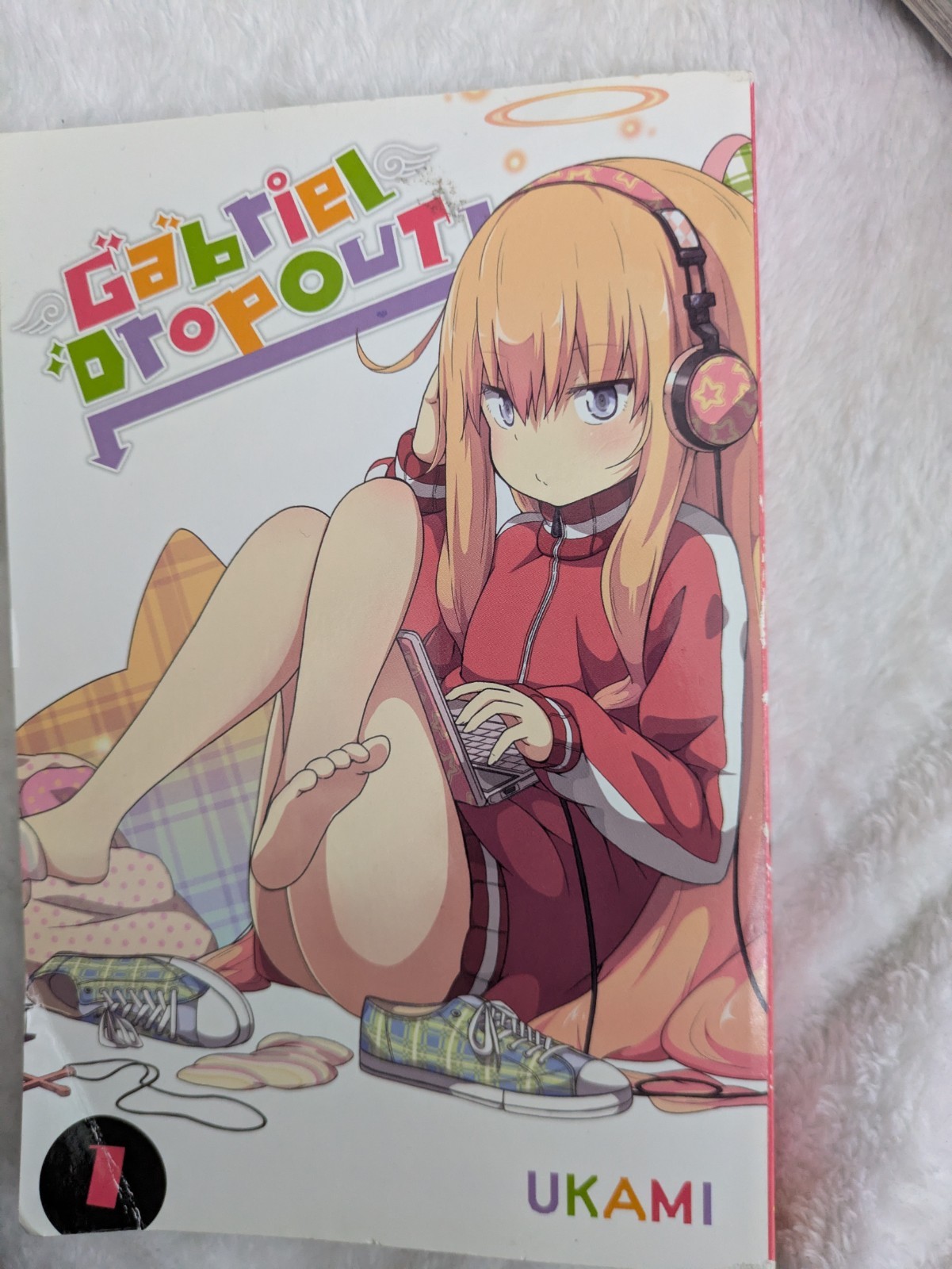 Gabriel Dropout Vol 1 Manga English Yen Press Ukami Paperback Comedy Anime VGC