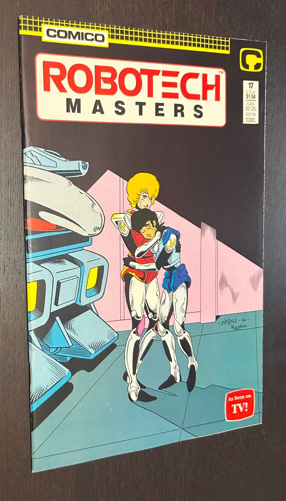 ROBOTECH MASTERS #17 (Comico Comics 1987) -- quasi nuovo -