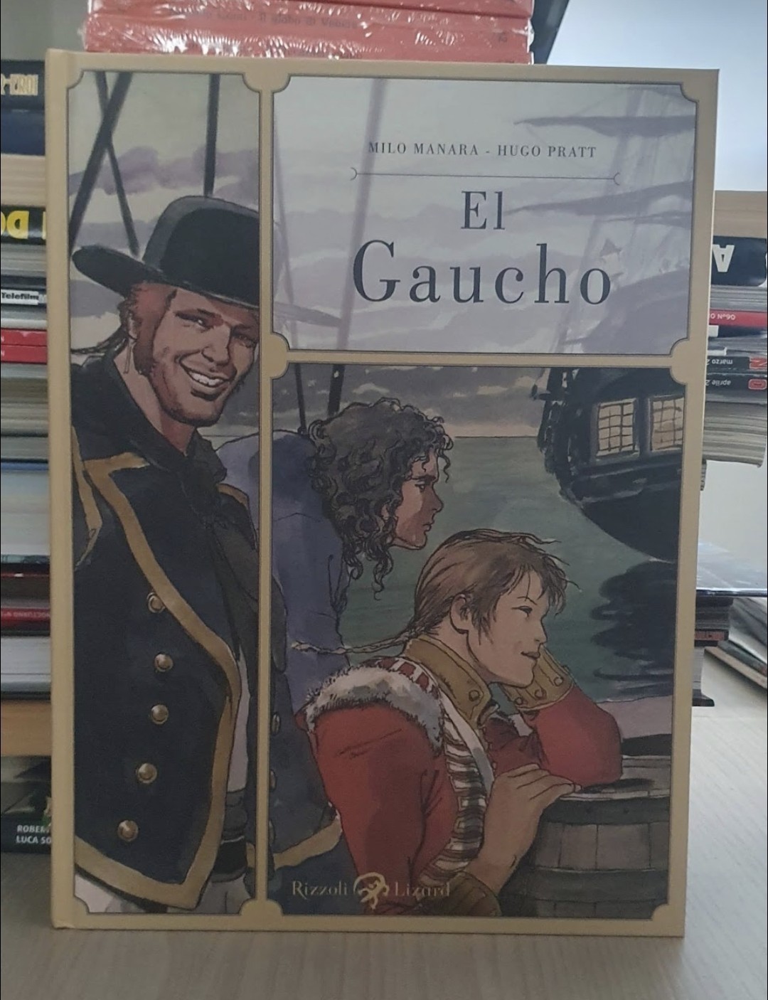 "El Gaucho" (Rizzoli Lizard, 2000) di Hugo Pratt e Milo Manara