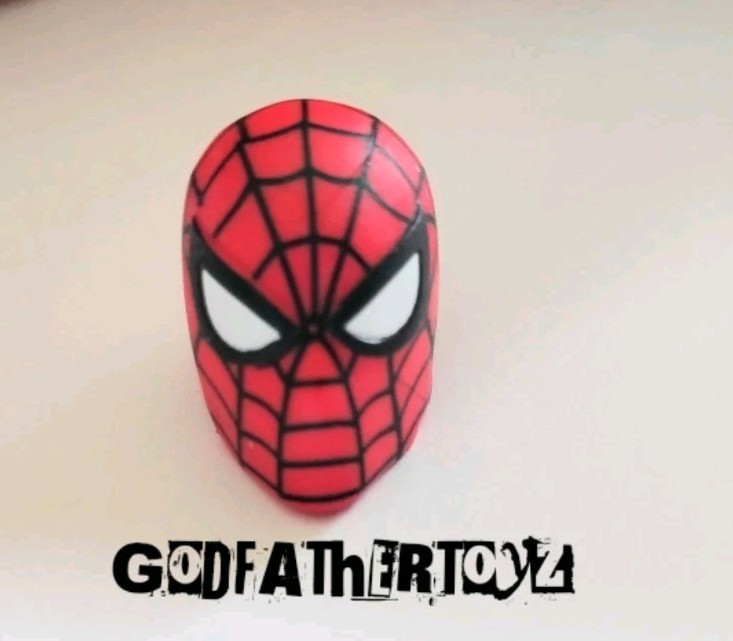 MARVEL LEGENDS SOLO TESTA MASCHILE FORAGGIO PERSONALIZZATO RAGNOMAN