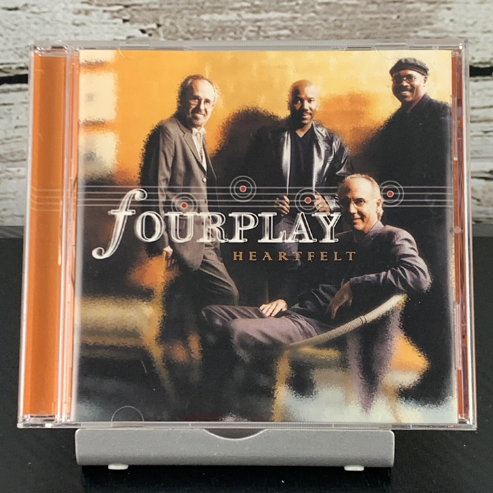 Fourplay – Heartfelt (CD, 2002) Smooth Jazz Bob James Nathan East Harvey Mason
