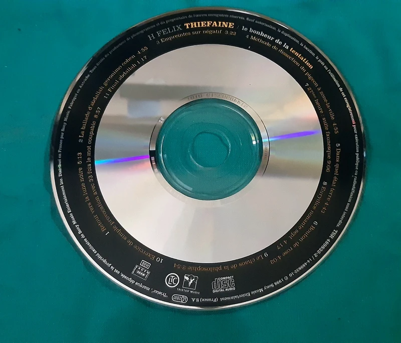 1 CD Hubert Felix Thiefaine