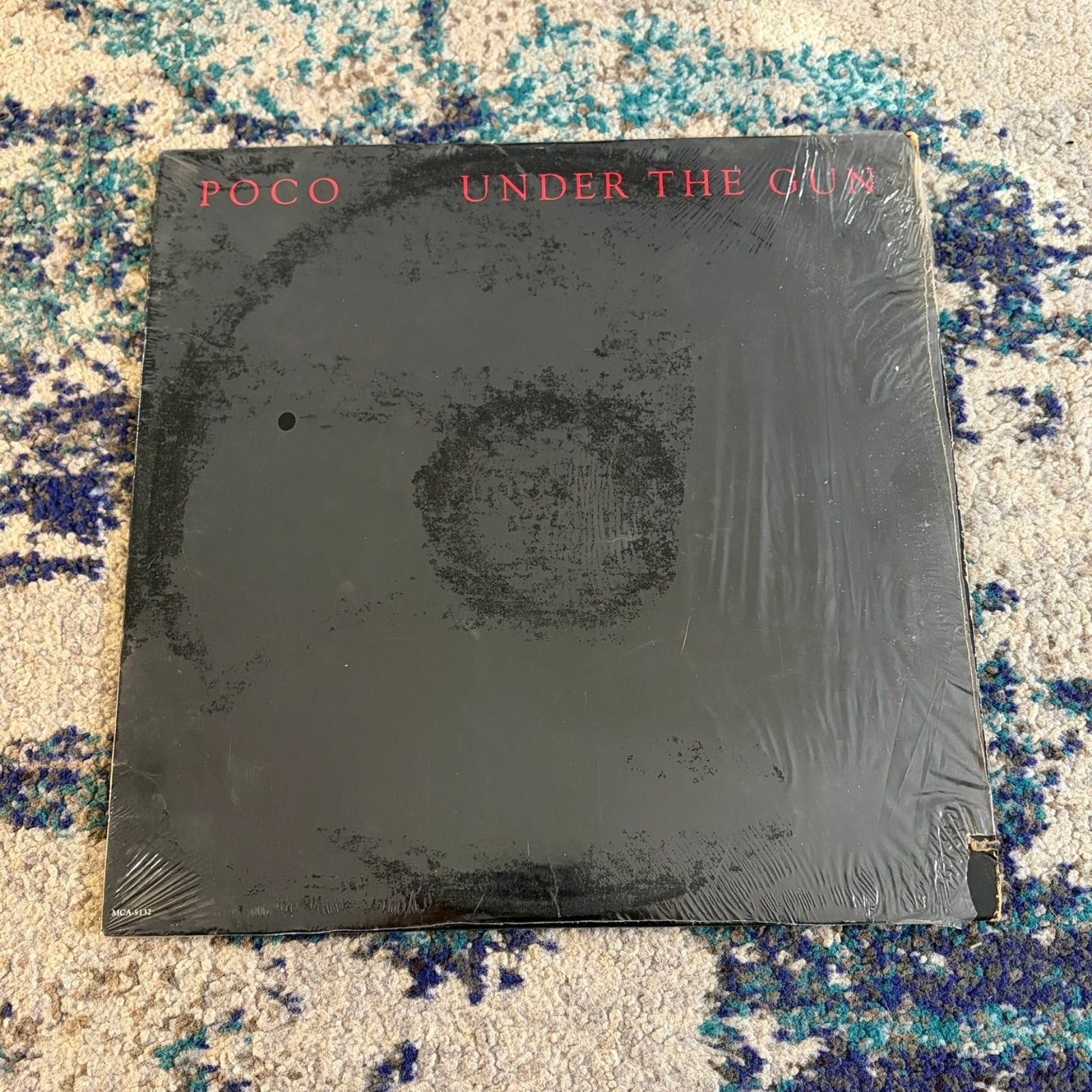 Poco – Under The Gun LP Record 1980 MCA Records Country Rock 33 RPM