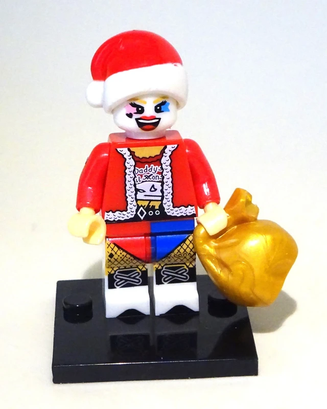 Minifigures Super Eroi   Hrley Queen Chrismas3     Compatibile lego D2