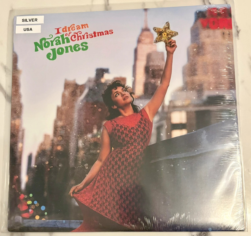 Norah Jones - I dream of Christmas vinyle sylver
