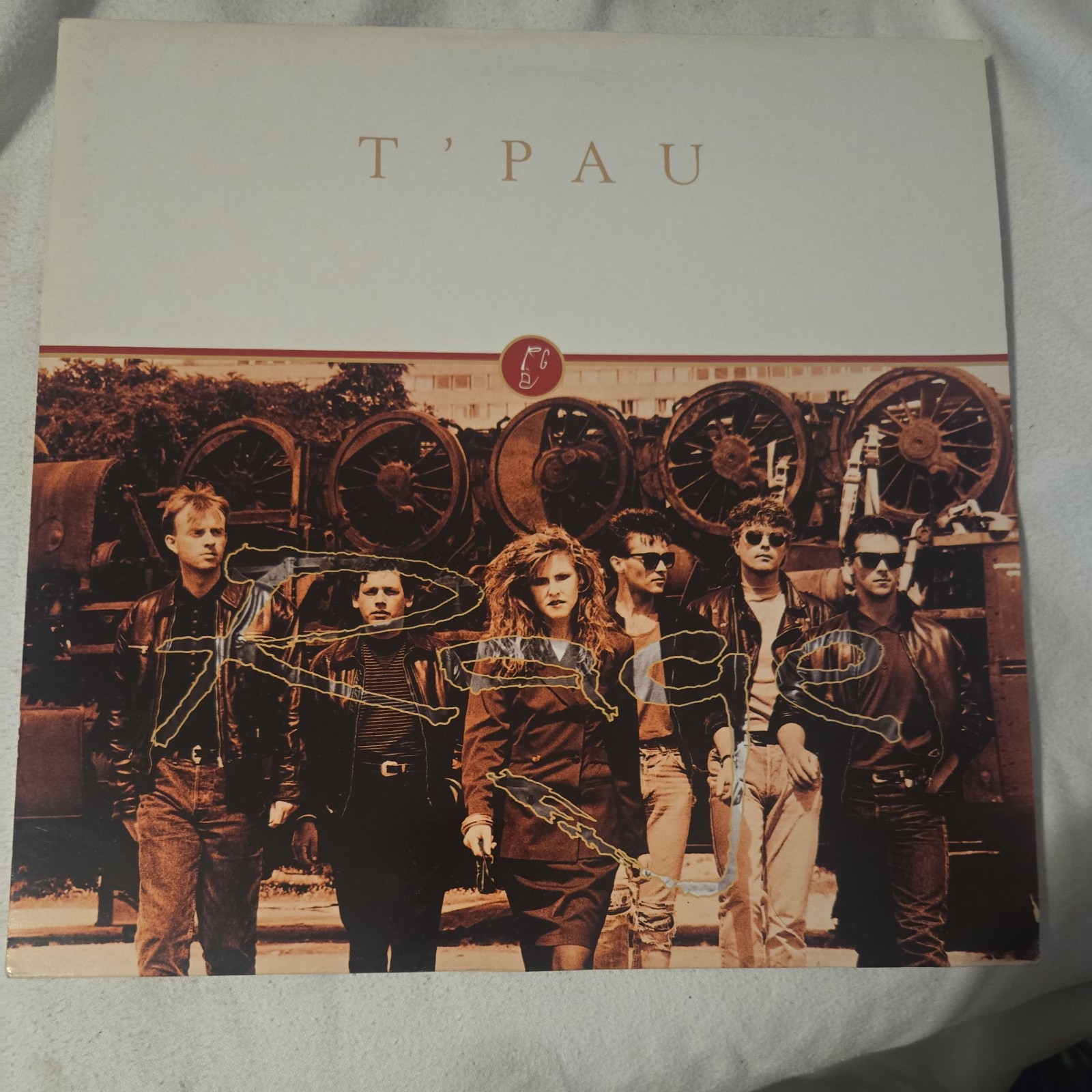 T'PAU ‎Rage Album 12" VINYL Printed Inner ARMS OF LOVE Siren UK SRNLP 20 @A1/B1
