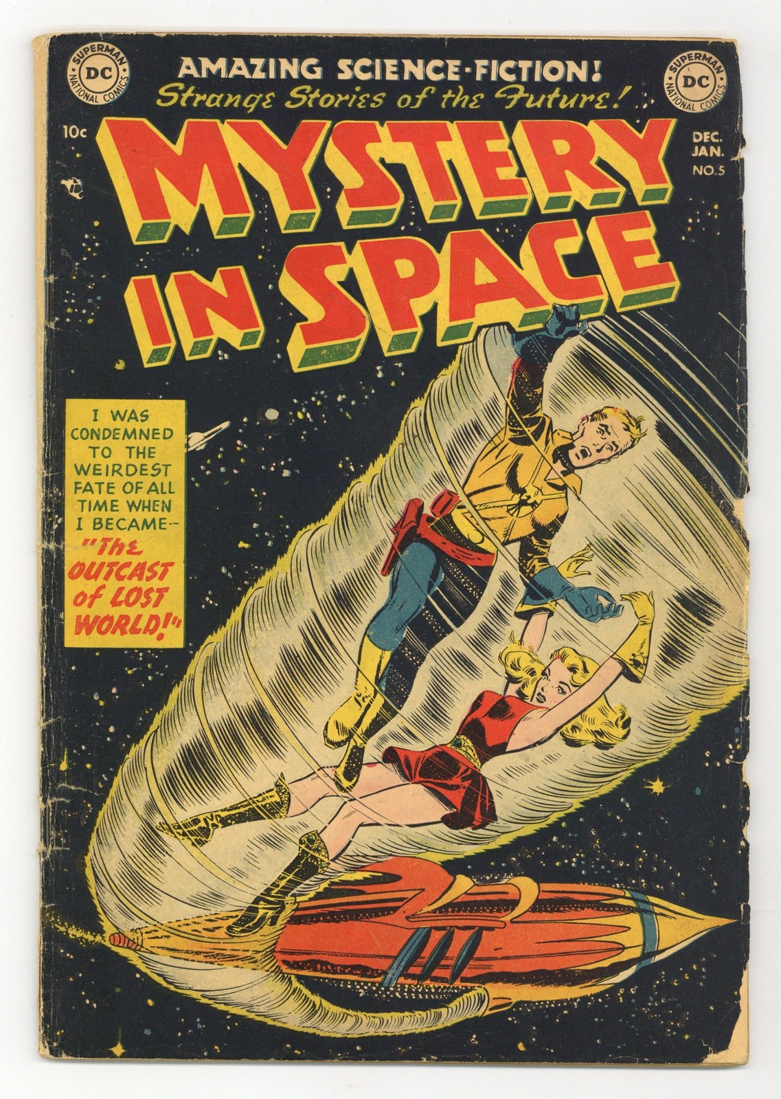 Mistero nello spazio #5 GD+ 2.5 1951