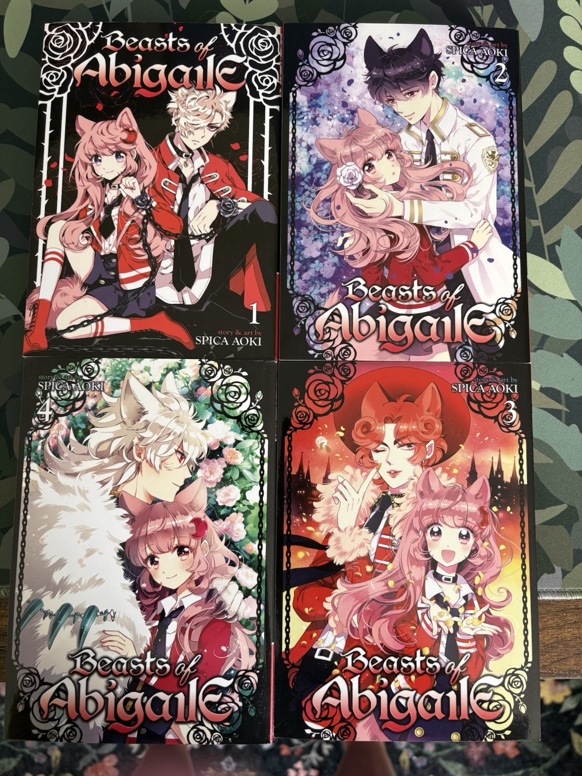 Bestie di Abigaile Vol. Set completo manga 1,2,3,4