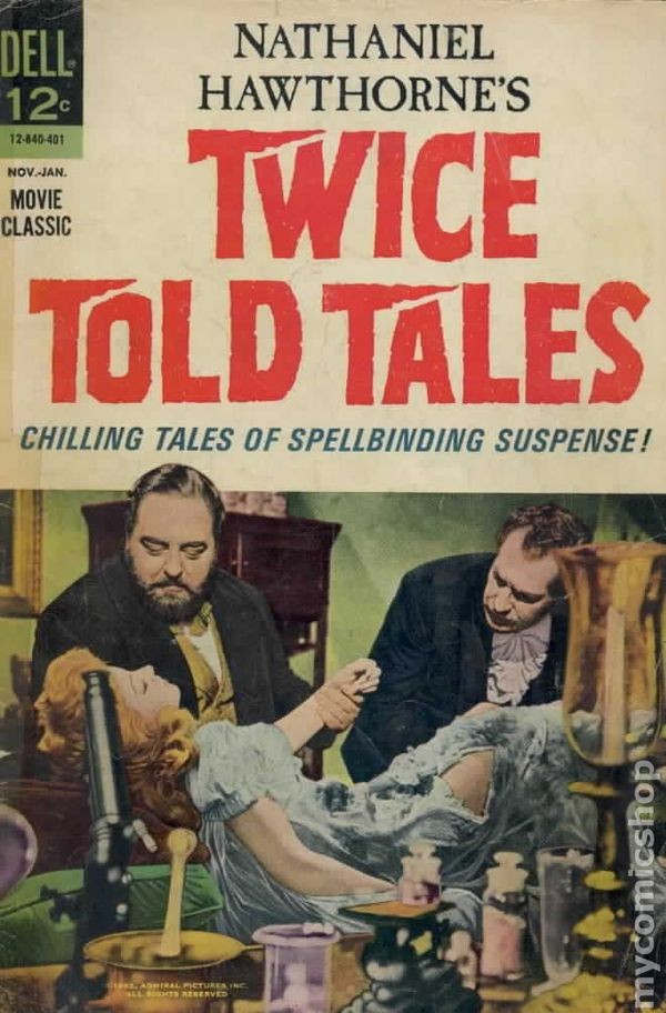 Twice Told Tales Movie Classics #401 VG 1964 Stock Image
