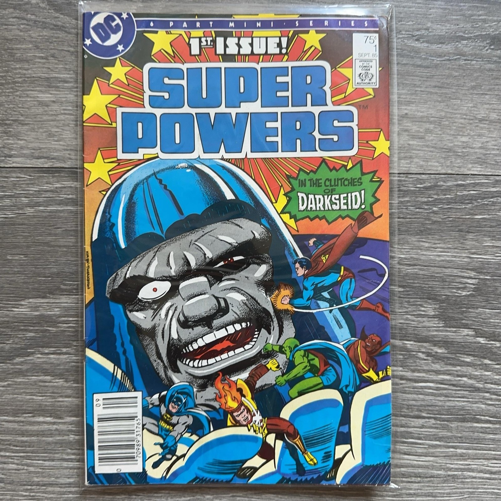 DC Comics Super Powers #1 1° numero singolo fumetto 1985 Darkseid Batman