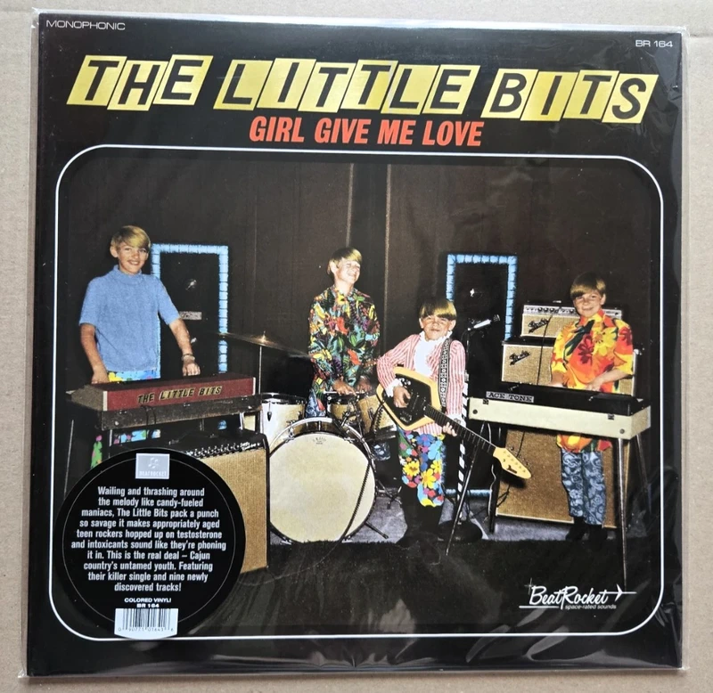 The Little Bits - LP - "Girl give me love", limited edition, color vinyl