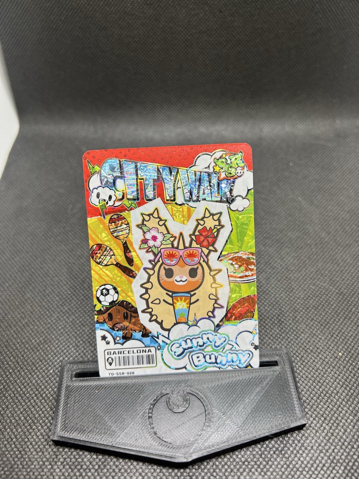 tokidoki Citywalk Sunny Bunny Hologram Non-Sport Trading Card