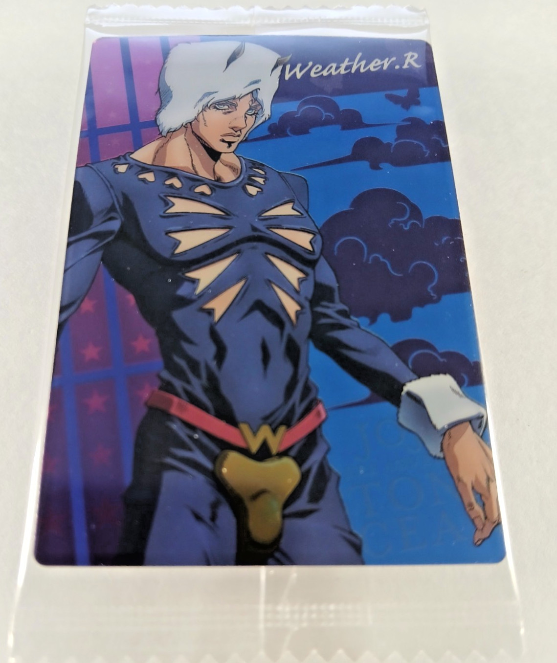 Weather Report #4 - Carta wafer JoJo's Bizarre Adventure (2022) Stone Ocean R