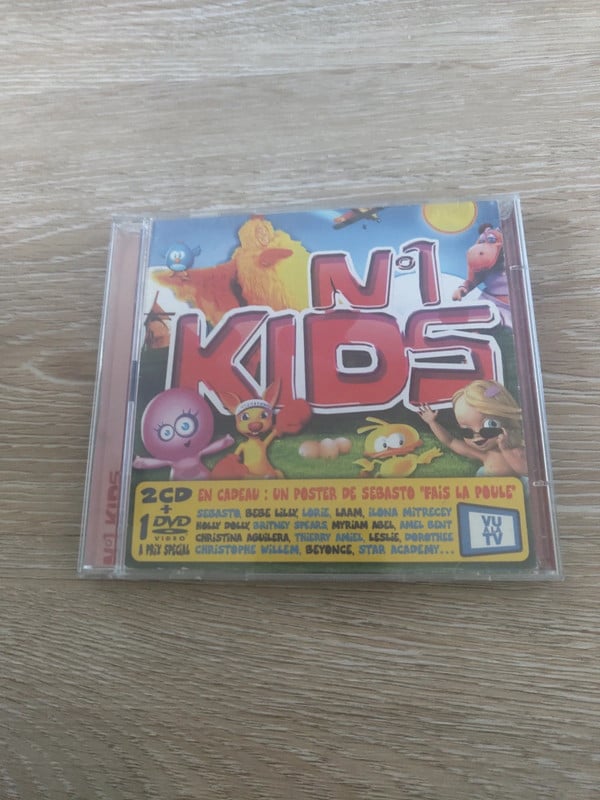 CD + 1 DVD chanson Kids