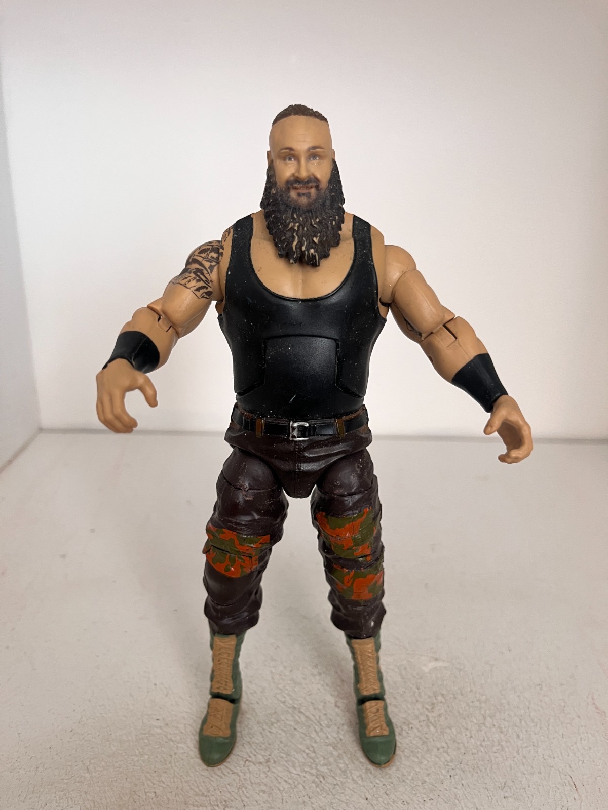 WWE BRAUN STROWMAN MATTEL WRESTLING TOY ACTION FIGURE ELITE COLLECTION SERIES 68