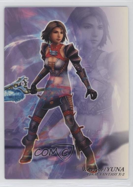 2003 Final Fantasy Art Museum Fifth Edition Warrior Yuna #574 0q9m