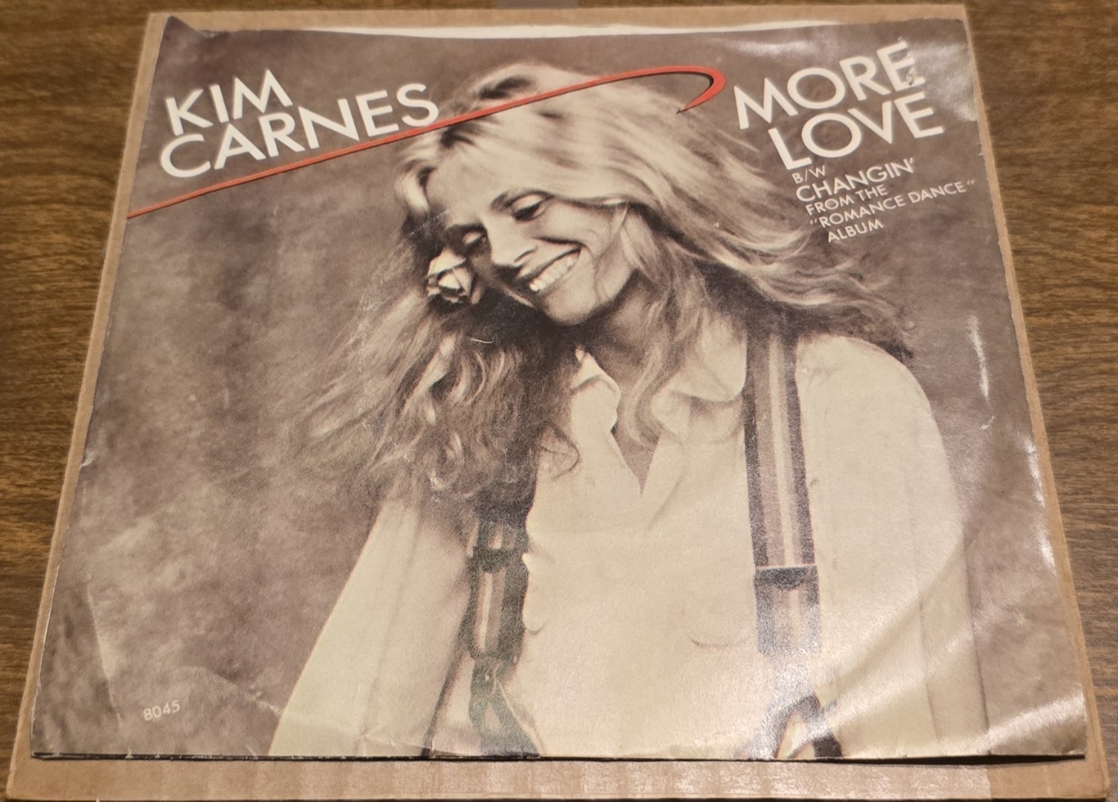 Kim Carnes: More Love / Changin' - VG+/VG | 1980 Pop Rock 45rpm - EMI 