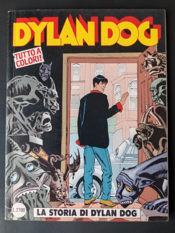 Dylan Dog n. 100 – La storia di Dylan Dog – 1994 – Originale a colori Bonelli VG+