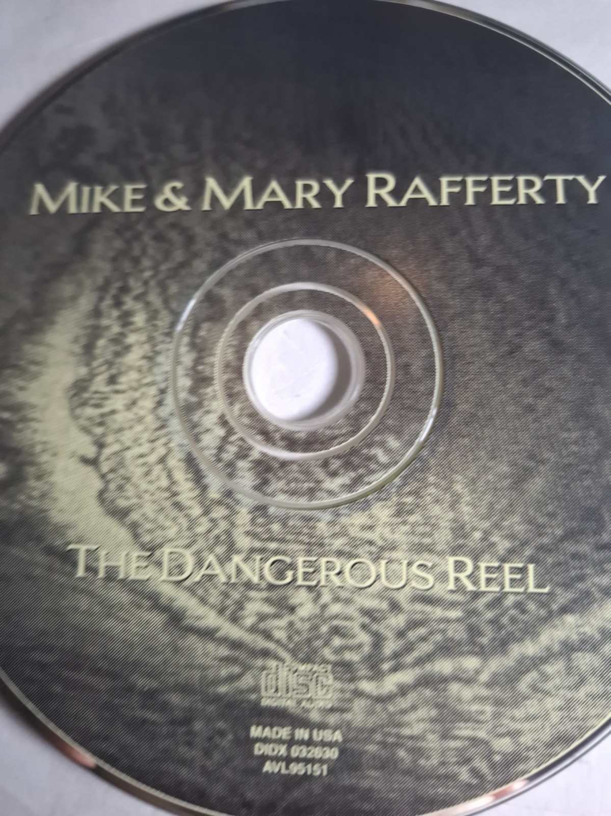MIKE MARY RAFFERTY DANGEROUS REEL CD DISC ONLY USED FREESHIP NOTRACKING