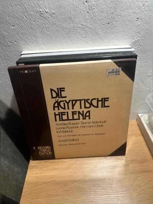 Strauss Die ägyptische Helena Vinyl LP – Keilberth Oper Aufnahme