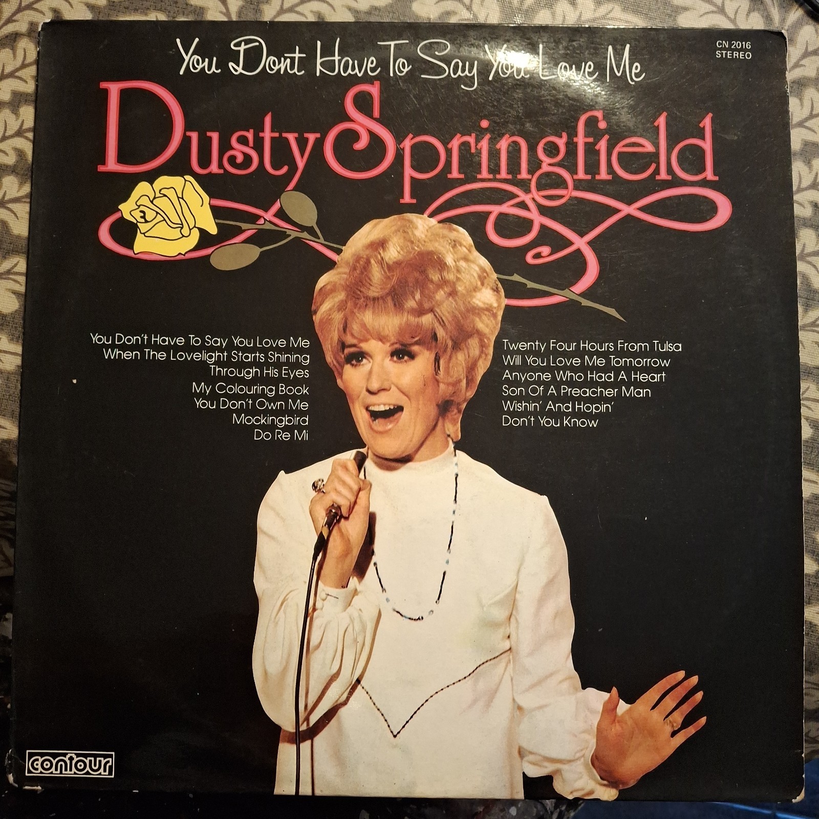 DUSTY SPRINGFIELD "YOU DON'T HAVE TO SAY YOU LOVE ME" VINYL LP 1976 VG+