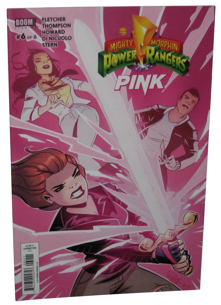 Mighty Morphin Power Rangers Pink (2017) Boom Comic Book #6 - (Charretier Varia