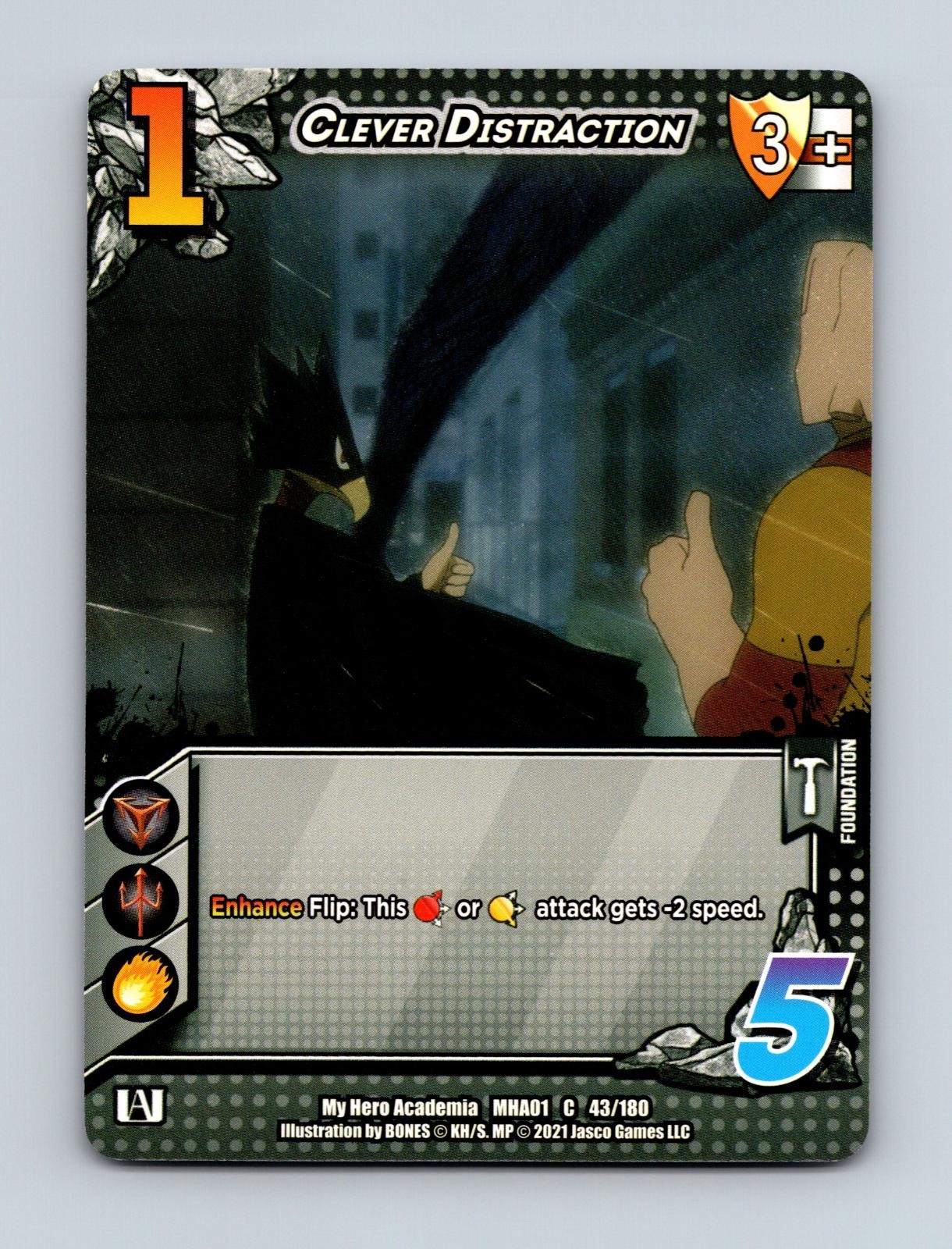 Clever Distraction 43/180 My Hero Academia Universus Edizione Illimitata Normale quasi nuovo