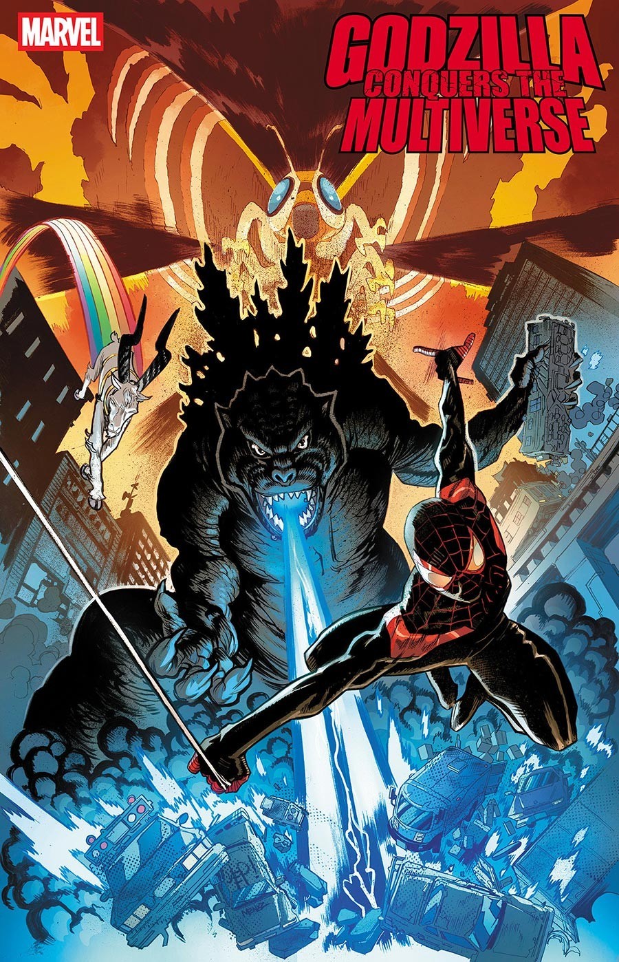 Godzilla Conquers The Multiverse #3 2026 Scott Hepburn Cover C Marvel EB801