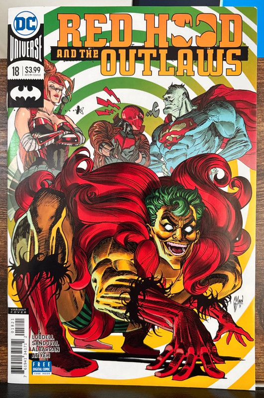 Red Hood and the Outlaws 18 Guillem March variant (DC Comics)