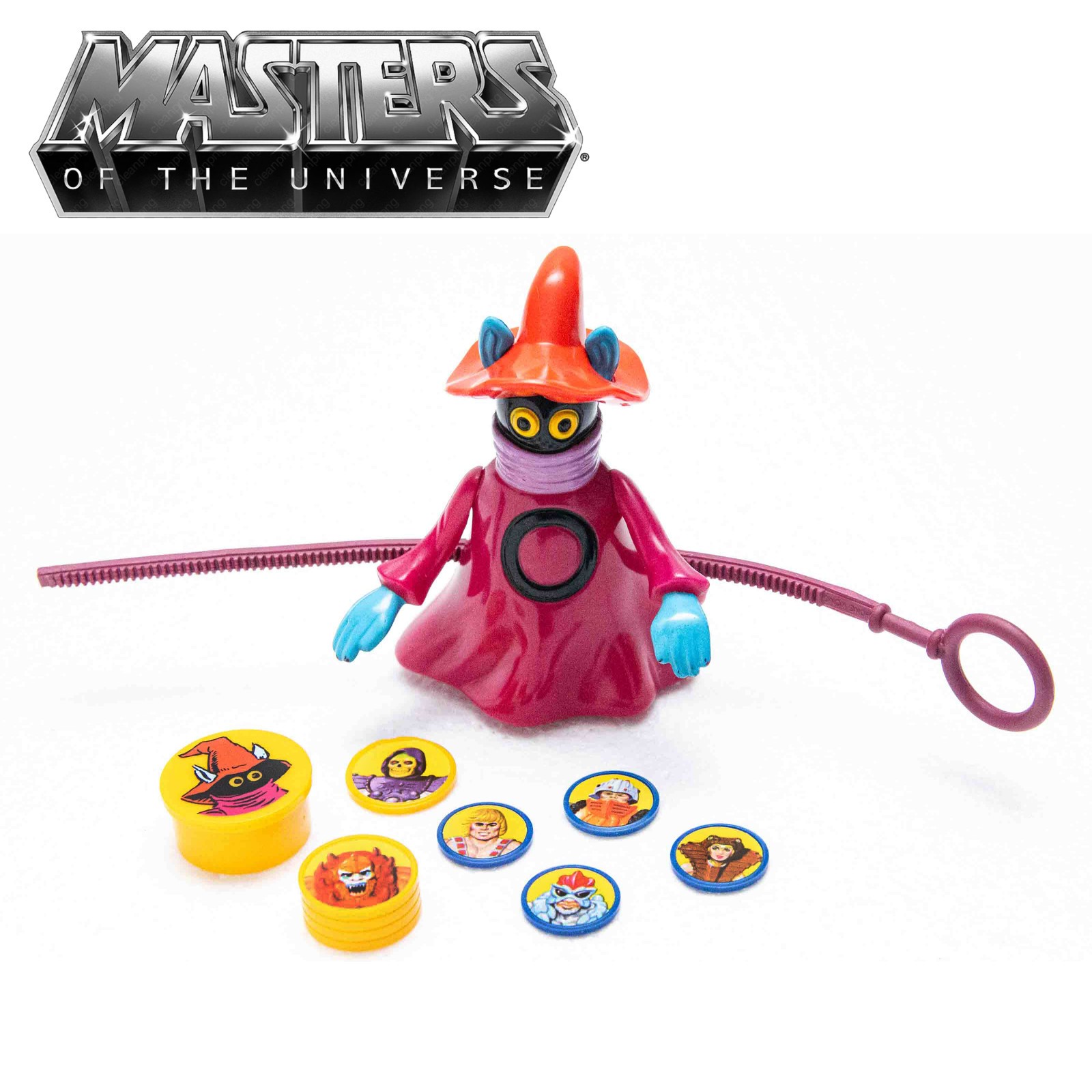 Vtg 80's He-Man MOTU Masters Universe ORKO Figure | 100% Complete w' MAGIC TRICK