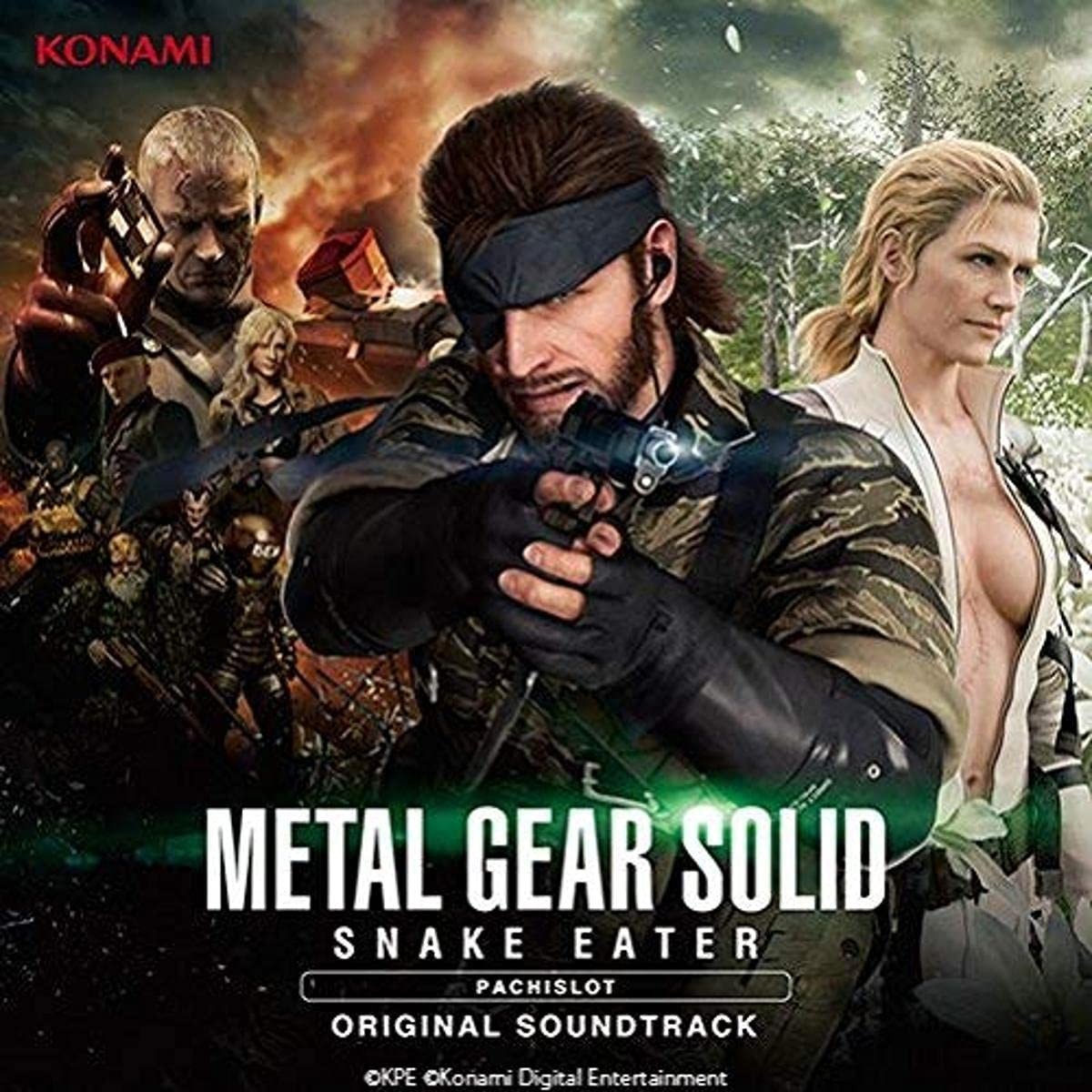 Pachislot Metal Gear Solid Snake Eater Original Soundtrack Audio CD