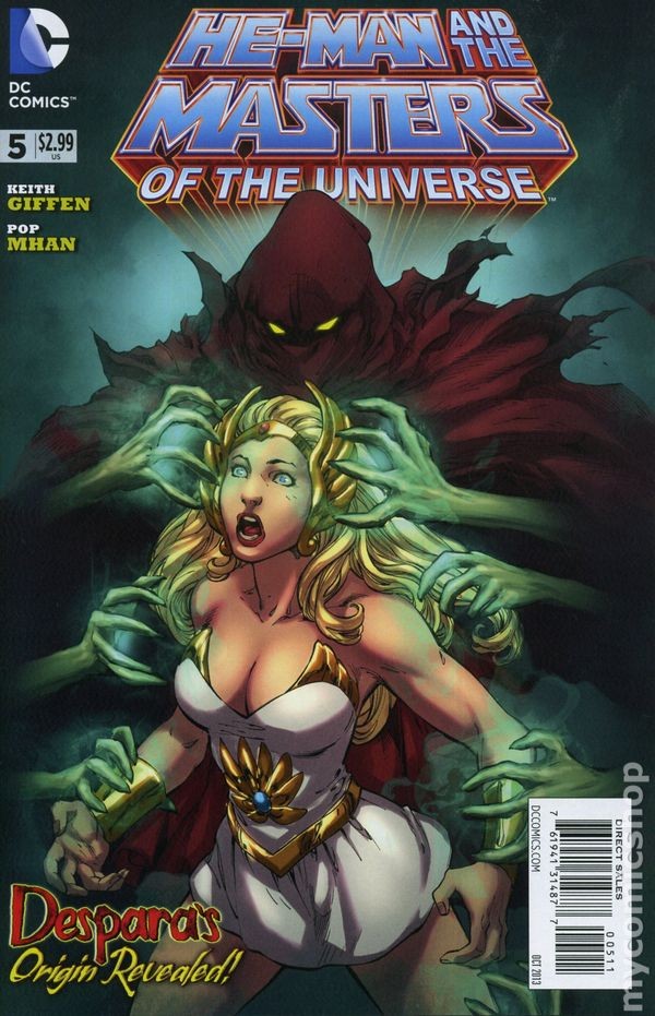 He-Man and The Masters of the Universe #5 VF 2013 2013 DC Immagine Stock