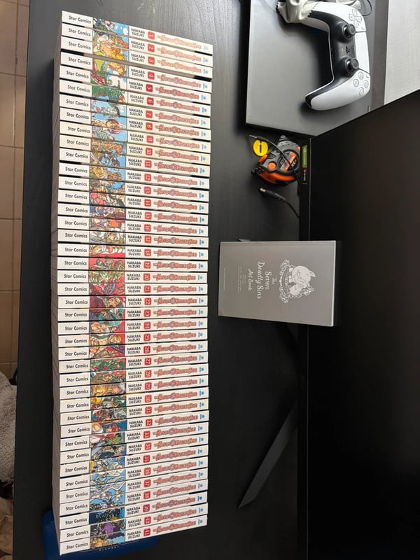 The seven deadly sins manga completo