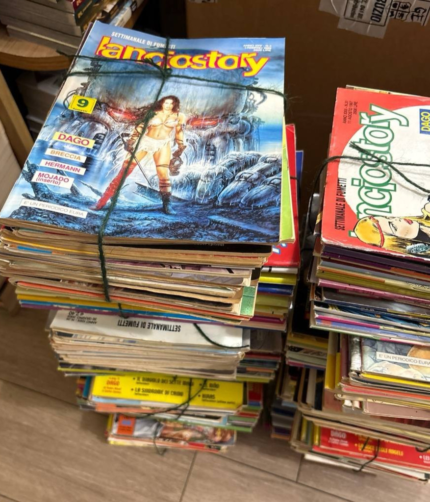 LOTTO MISTO 100 FUMETTI LANCIOSTORY VECCHIE ANNATE - LEGGI DESCRIZIONE!