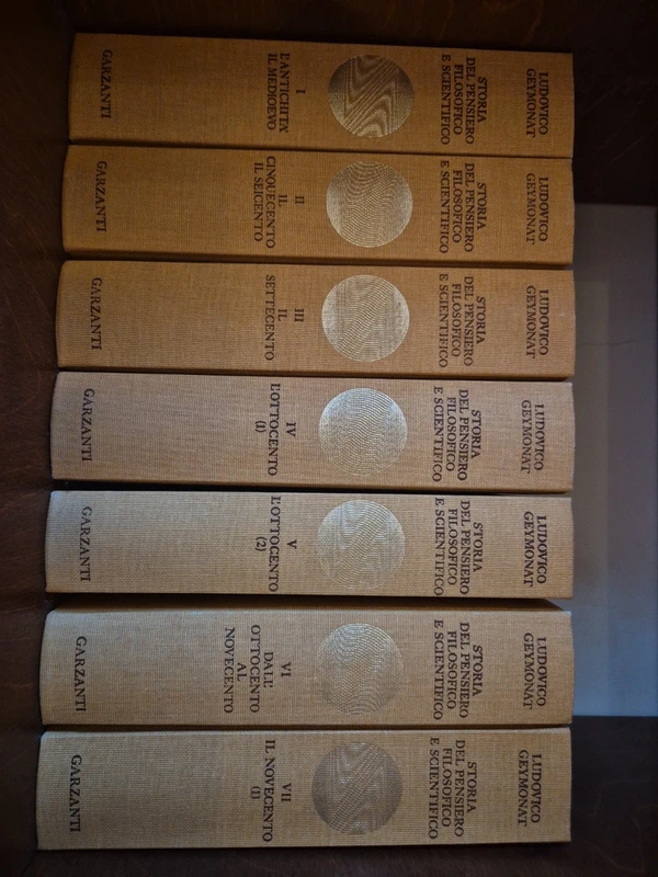 Enciclopedia Storia del Pensiero Filosofico e Scientifico