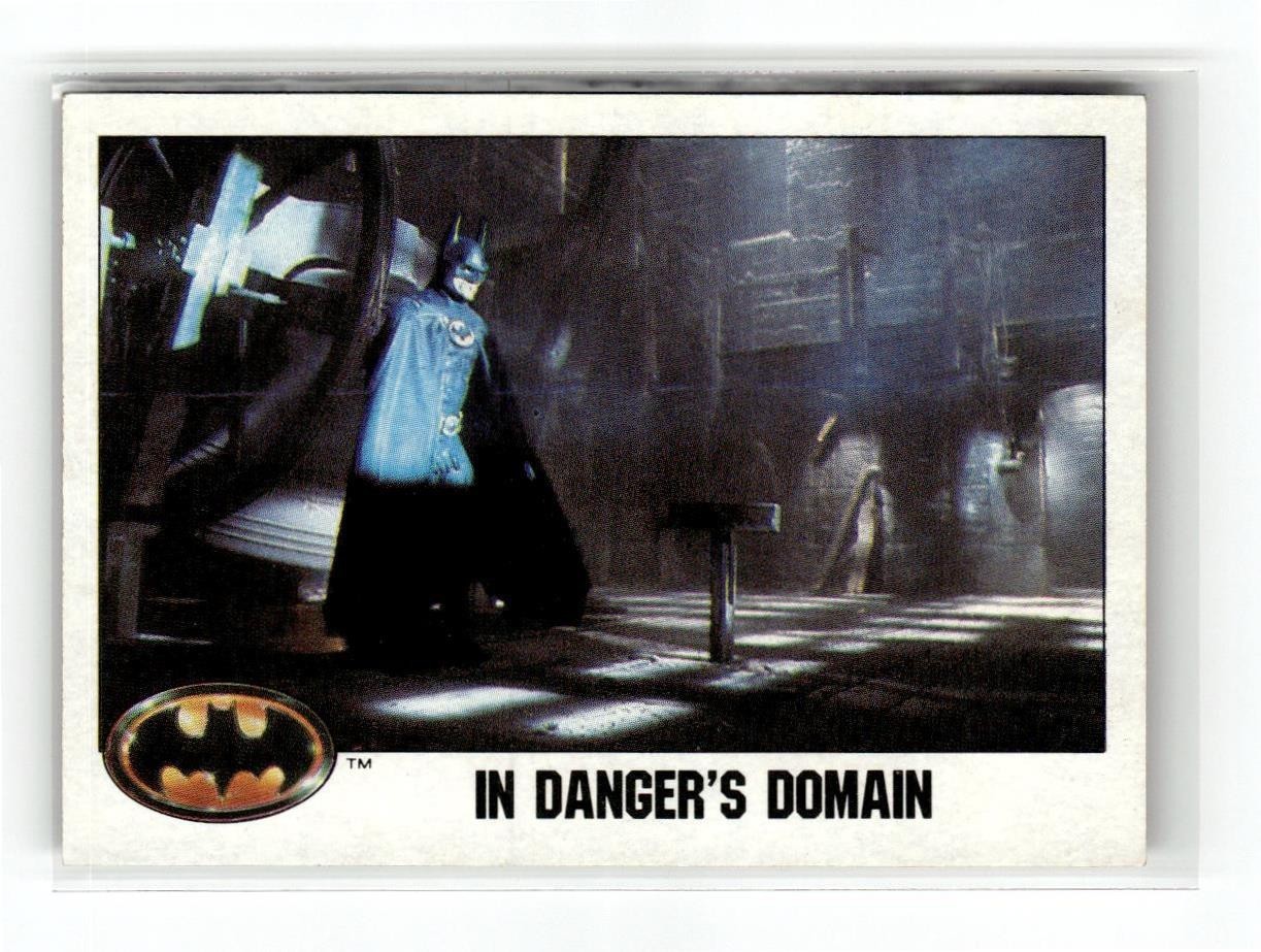 Carta Topps Batman il film 1989