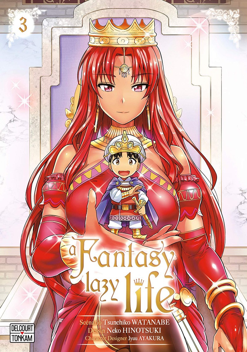 DELCOURT / TONKAM A Fantasy Lazy Life  (French) 03 by Tsunehiko Watanabe 2019