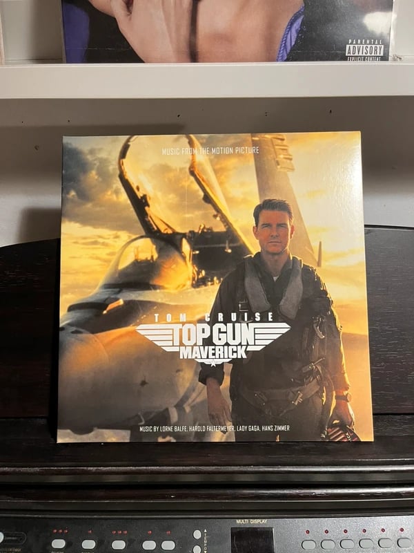 Vinyl bande originale top gun maverick